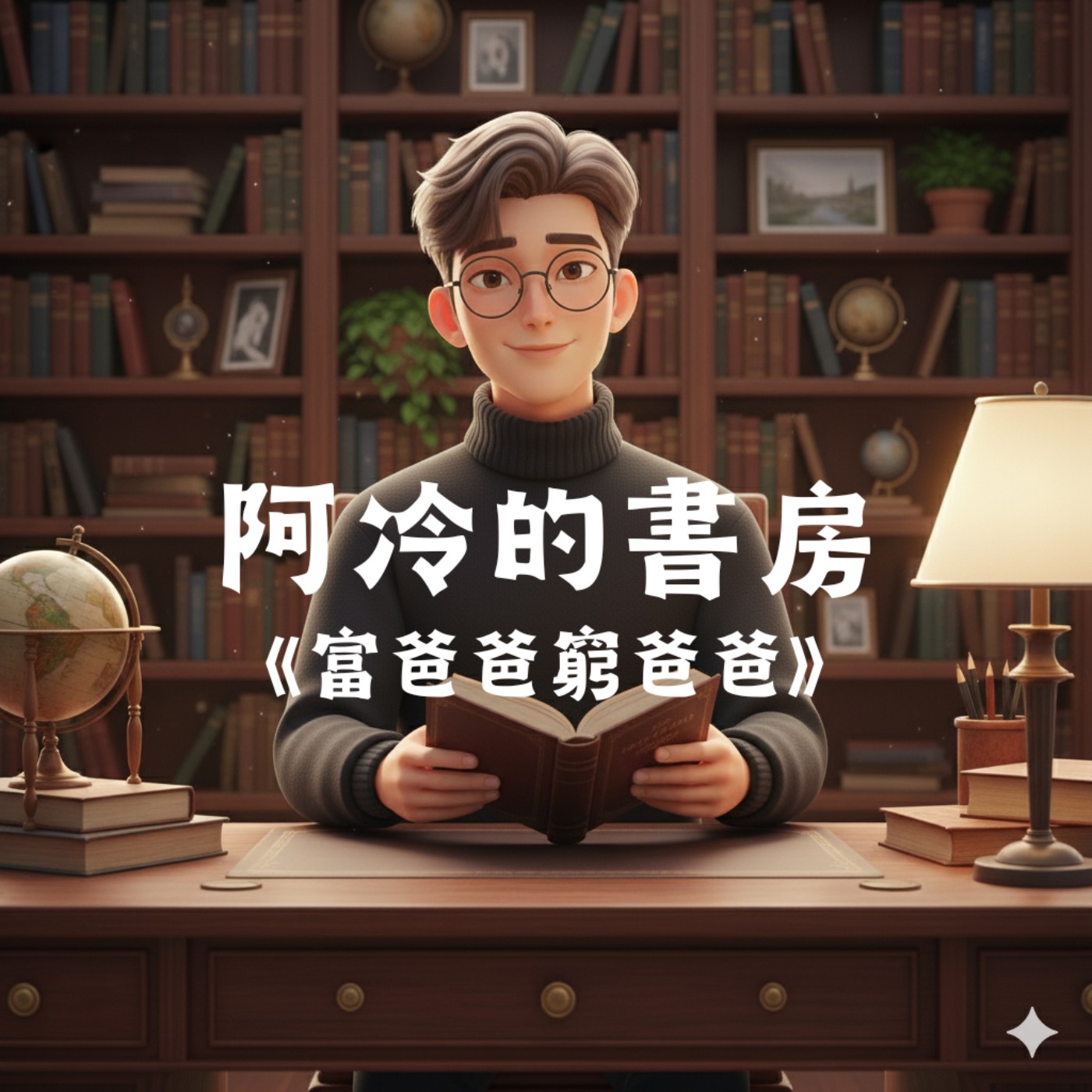 《富爸爸窮爸爸》財富自由秘訣（好書推薦：Rich Dad Poor Dad）【阿冷的書房：把書中智慧帶入生活】 episode artwork