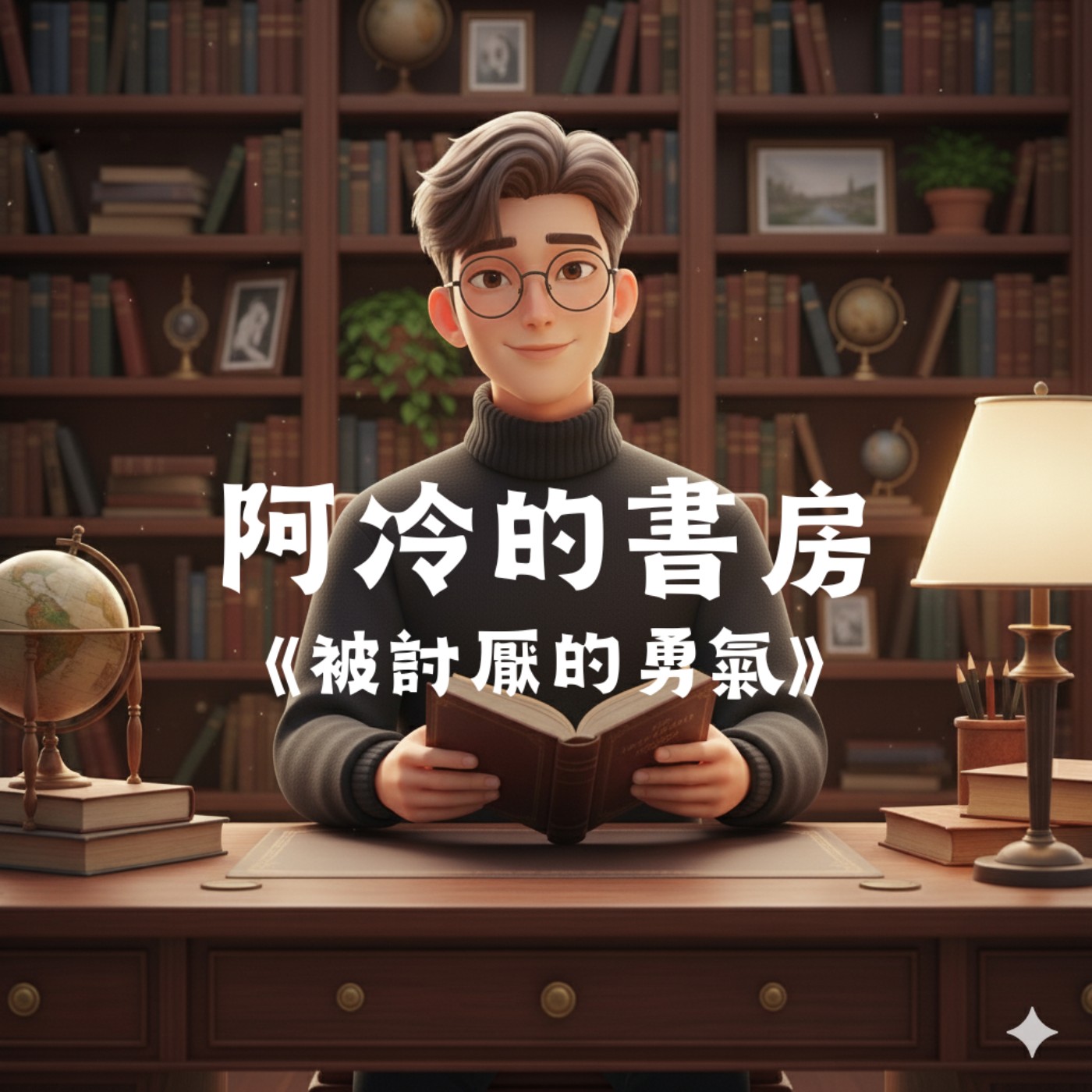《被討厭的勇氣》人際關係解藥（好書推薦：The Courage To Be Disliked）【阿冷的書房：把書中智慧帶入生活】 episode artwork