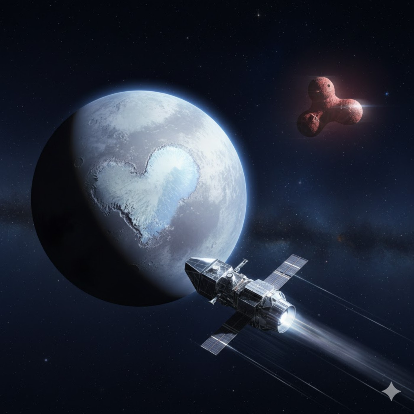 〈EP.165｜新視野號的宇宙馬拉松：冥王星的「活著的心」與雪人天體大發現！〉