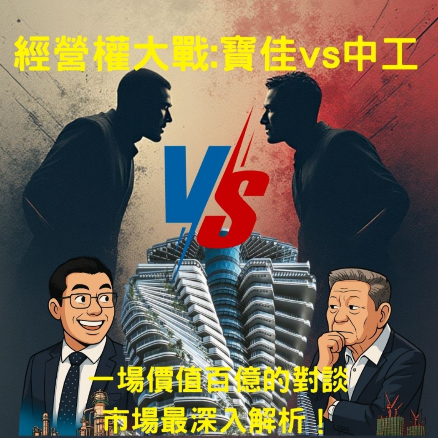 EP034【安迪觀點│股權大戰】寶佳vs中工-經營權大戰鹿死誰手？一場價值百億的對談，市場最深入解析！ episode artwork