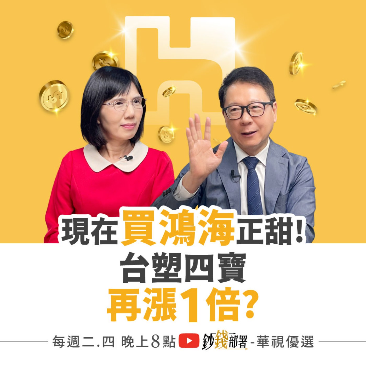 鴻海現在買正甜！台塑四寶能再漲1倍？AI下1檔黑馬股曝光！ 台積電 緯創 南亞  盧燕俐 ft.阮慕驊