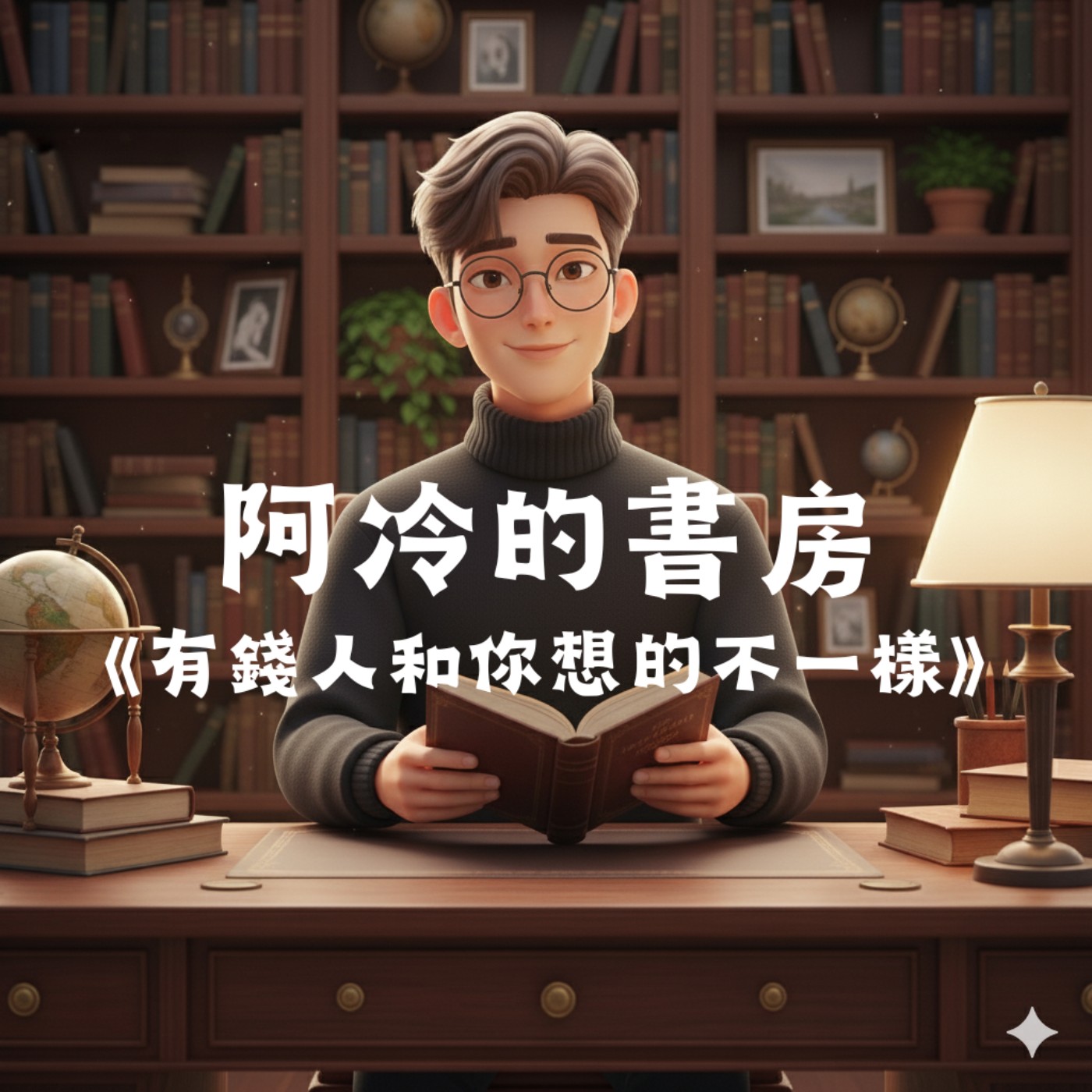《有錢人和你想的不一樣》財富藍圖 改變思維（好書推薦：Secrets of the Millionaire Mind）【阿冷的書房：把書中智慧帶入生活】 episode artwork