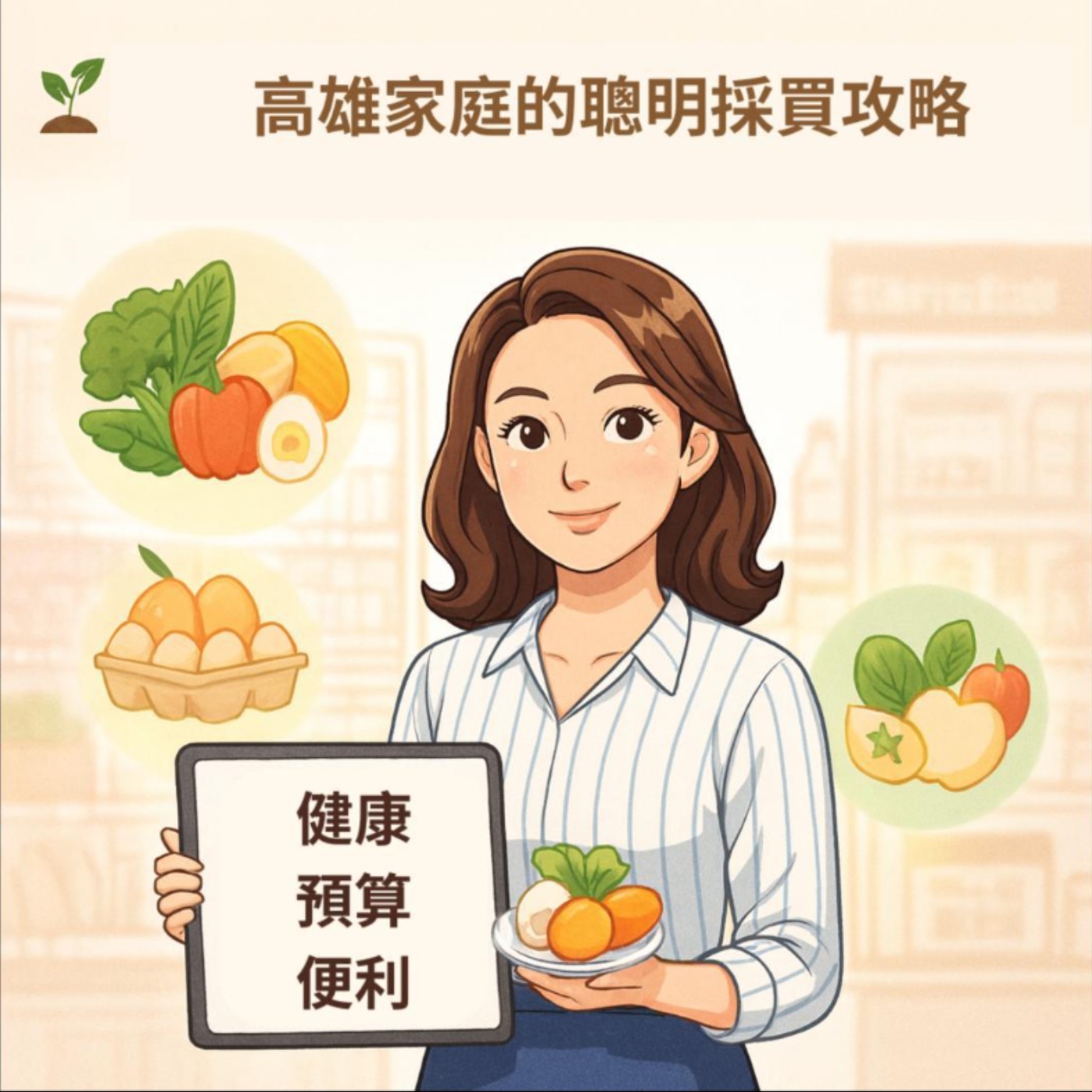 🌱 高雄家庭的聰明超市採買攻略:健康 × 預算 × 便利,一次搞定! 🌱 高雄家庭的聰明超市採買攻略:健康 × 預算 × 便利,一次搞定!