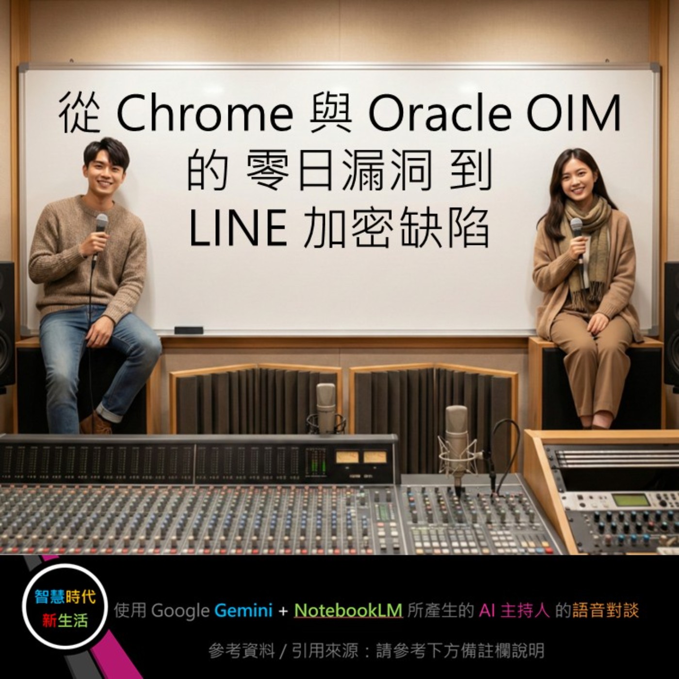 EP.207[ Podcast ] 【資安新聞週報】從 Chrome 與 Oracle OIM 的零日漏洞 到 LINE 加密缺陷