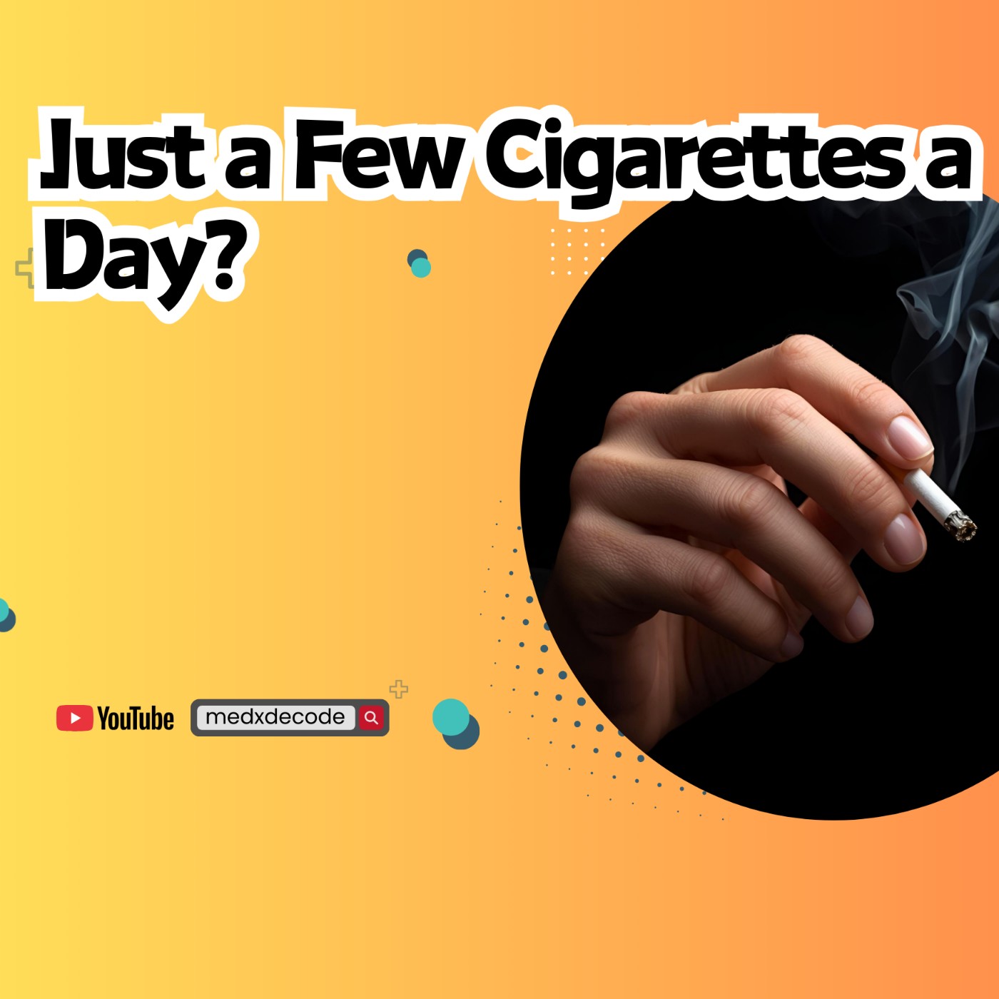 EP32: Just a Few Cigarettes a Day? Study of 300k Reveals High Heart Risks! episode artwork
