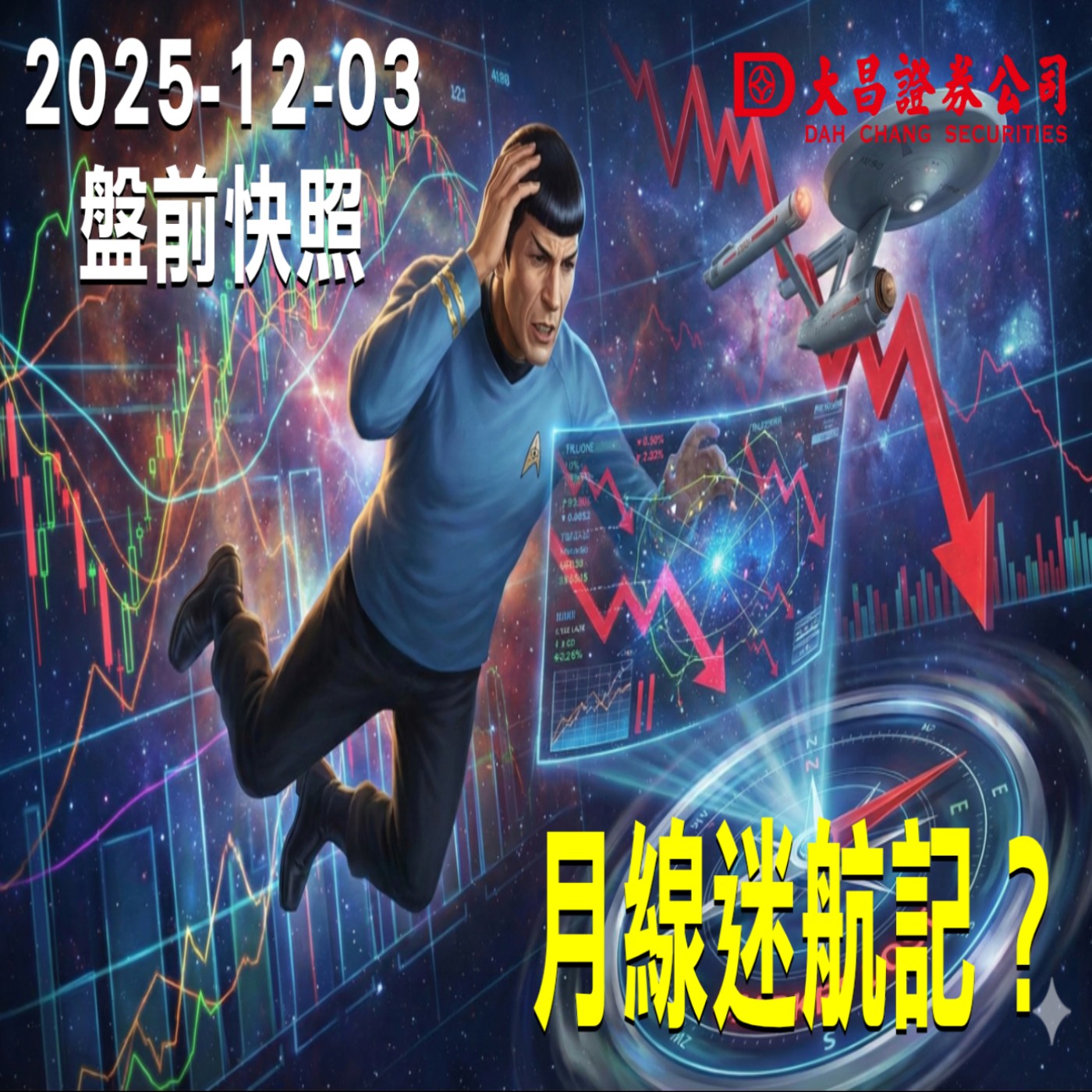 【大昌證券】2025年12月3日 盤前快照: 月線迷航記？ episode artwork
