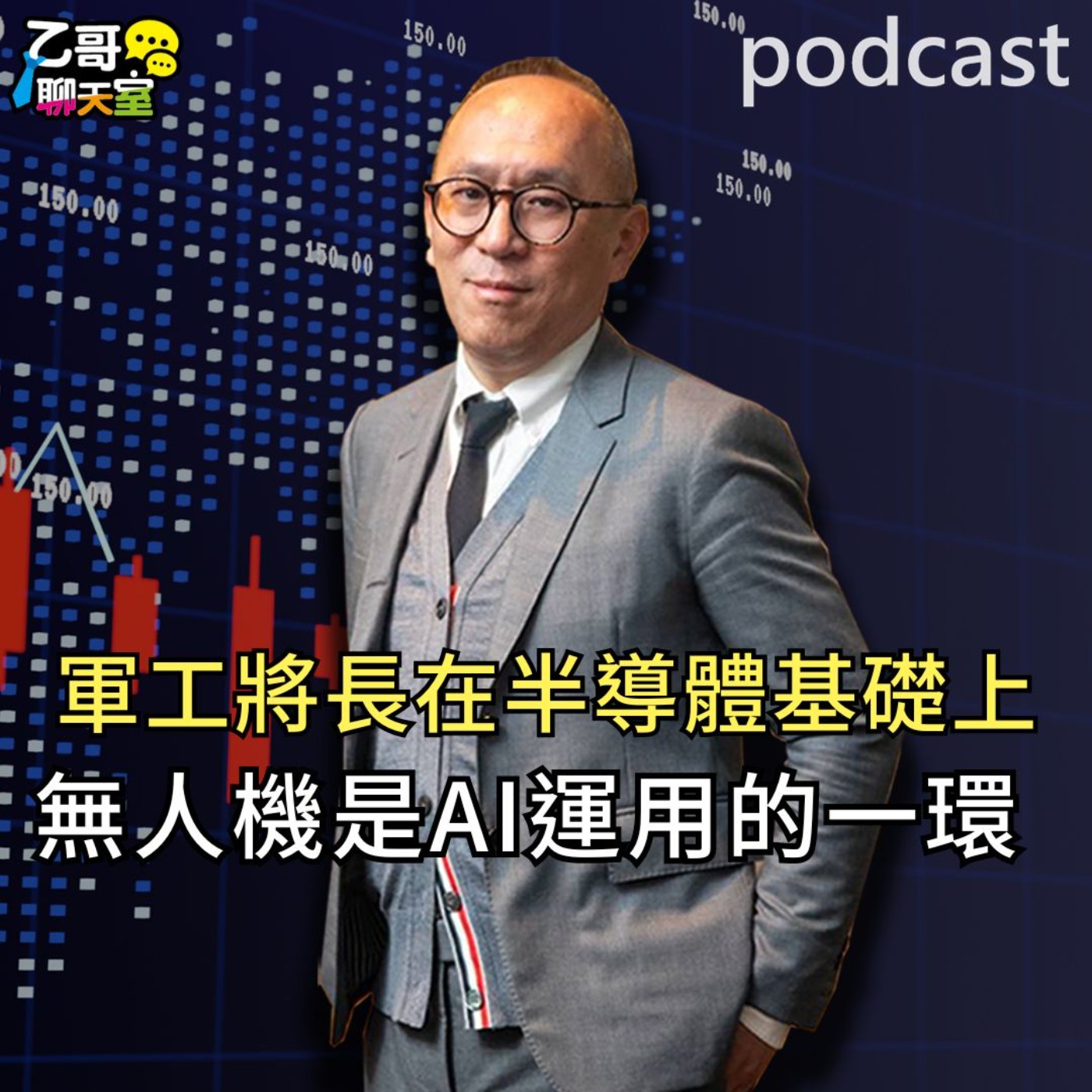 軍工將長在 半導體的基礎上 無人機是AI運用的一環 【乙哥聊天室 EP194】 episode artwork