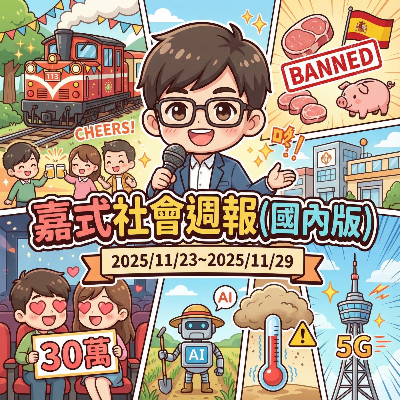 【社會週報】國內版：20251123~20251129 episode artwork
