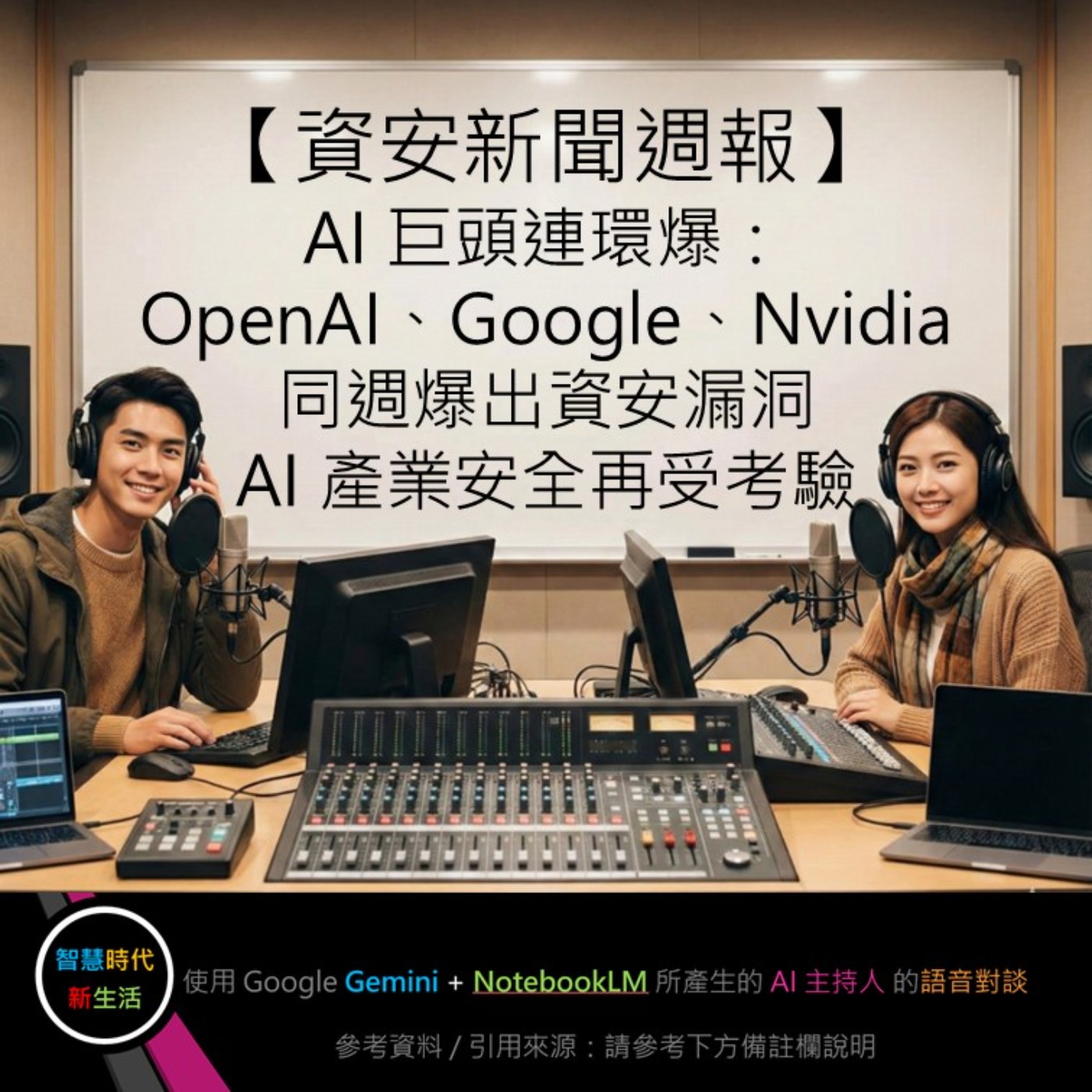EP.214 [ Podcast ]【資安新聞週報】AI 巨頭連環爆：OpenAI、Google、Nvidia 同週爆出資安漏洞，AI 產業安全再受考驗 episode artwork