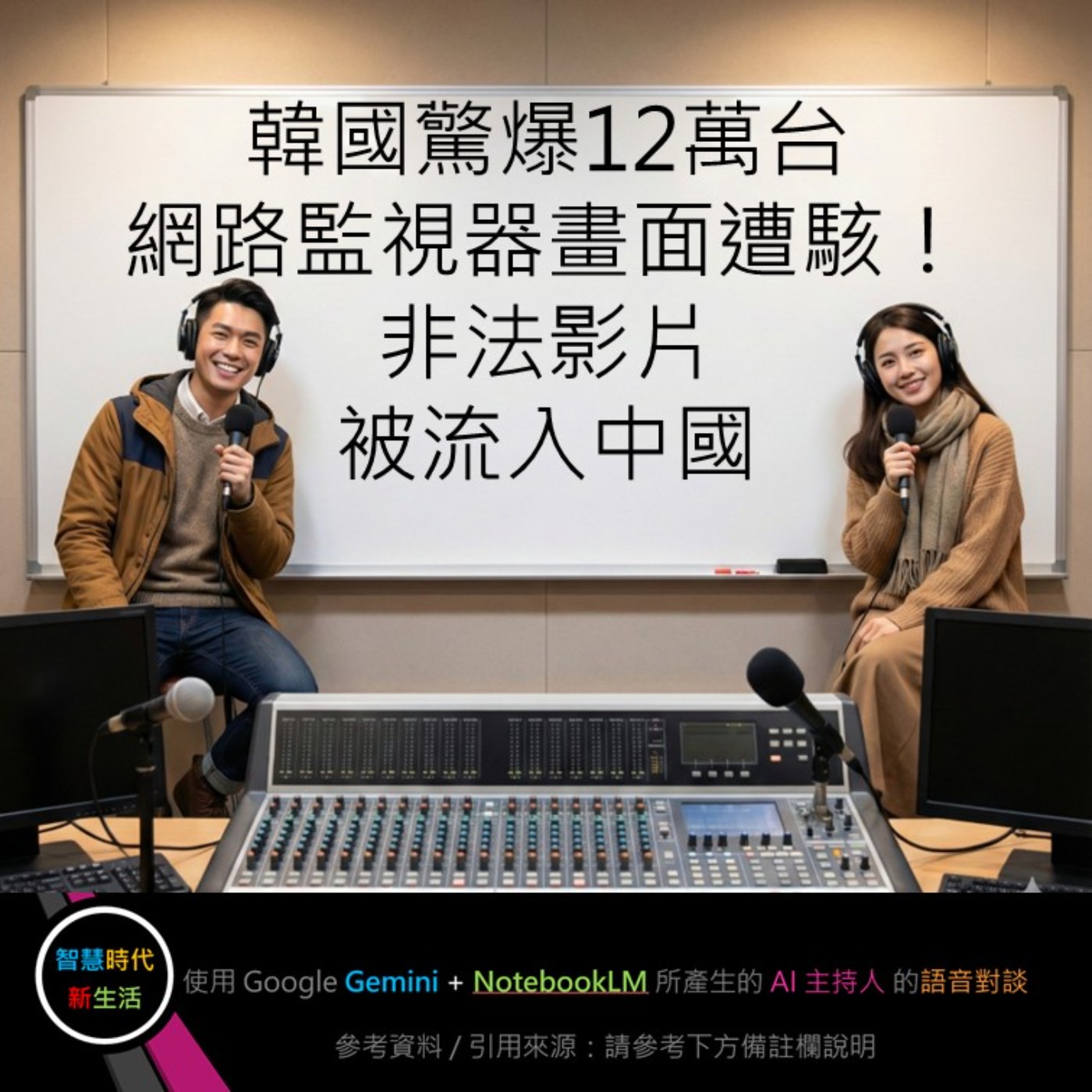 EP.225 [ Podcast ] 韓國驚爆12萬台網路監視器畫面遭駭！非法影片被流入中國 episode artwork