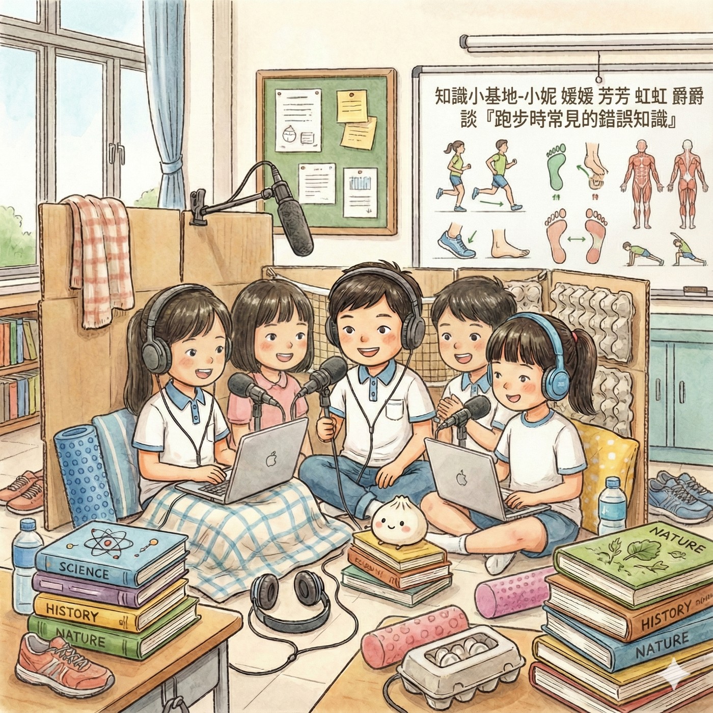 知識小基地-小妮 媛媛 芳芳 虹虹 爵爵 談『跑步的少年』 episode artwork