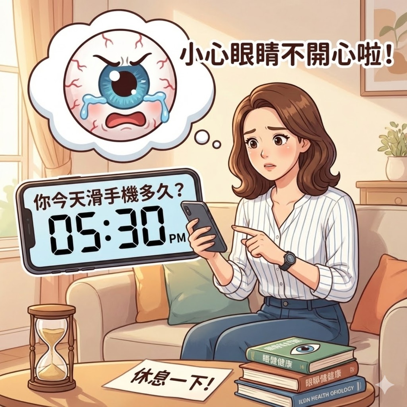 👀💻【你今天滑手機多久？小心眼睛不開心啦！】📱😵‍💫 episode artwork