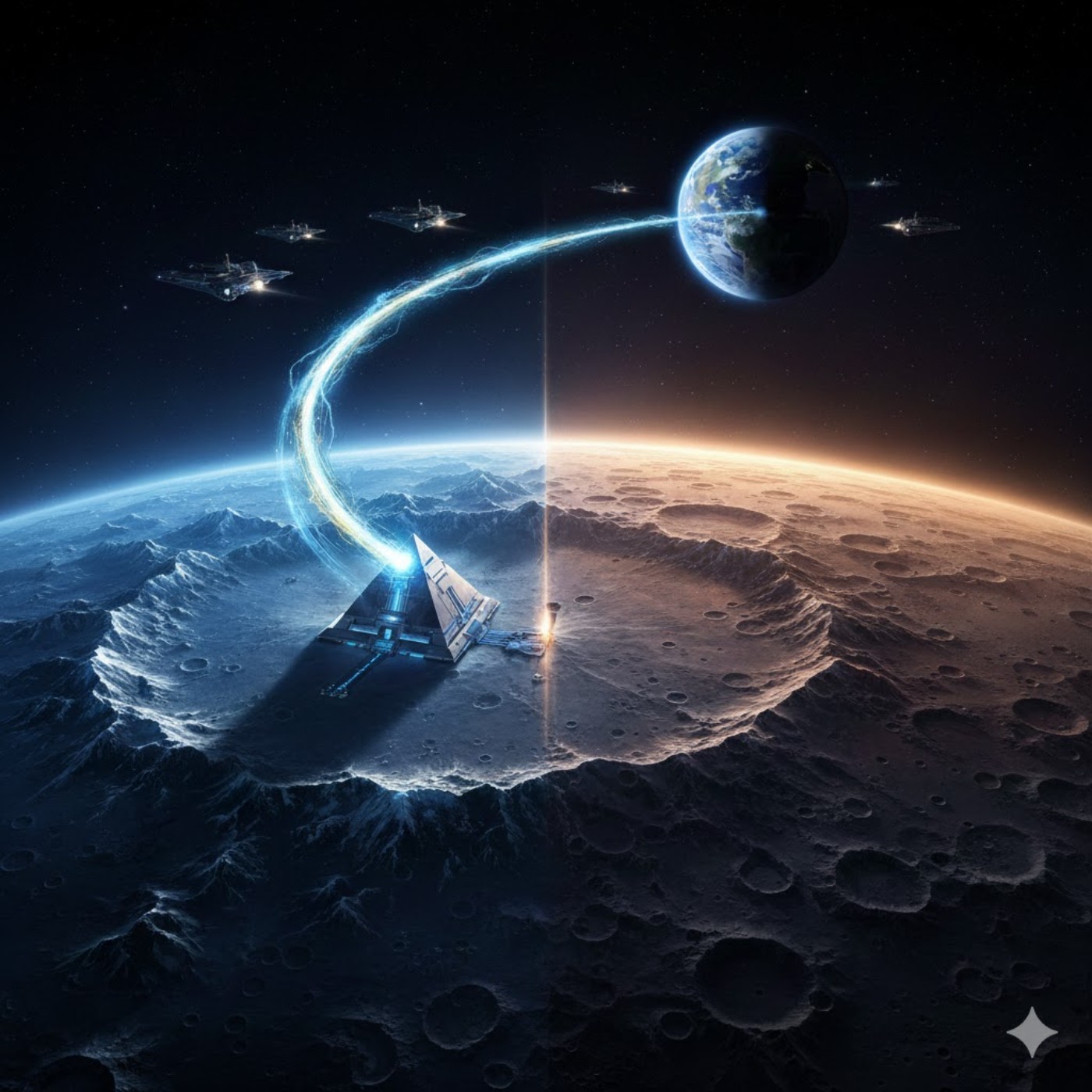 〈SP.8｜星星特輯｜霓虹燈下的守望者：月球的冰火兩重天與神祕背面大解密！〉 封面