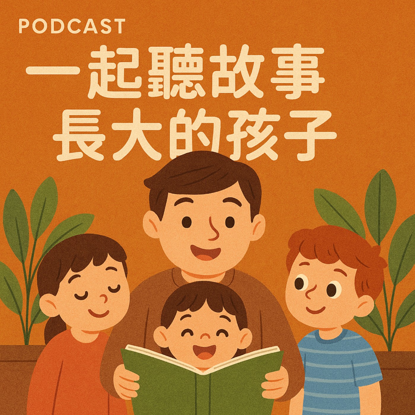 一起聽故事長大的孩子