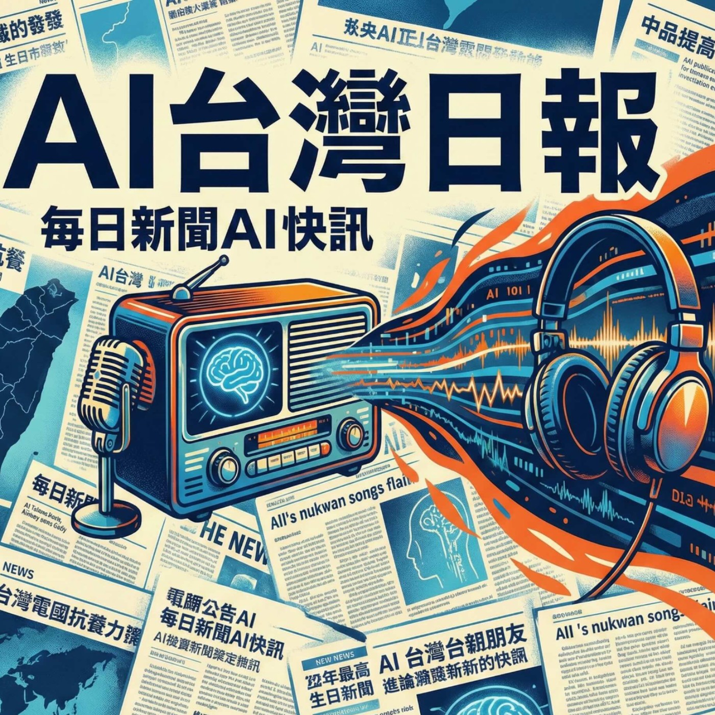 AI台灣日報 podcast artwork