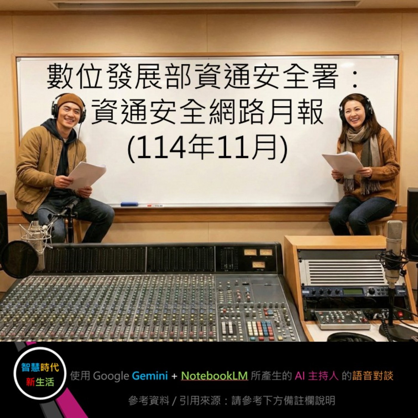 EP.223 [ Podcast ] 數位發展部資通安全署：資通安全網路月報 (114年11月) episode artwork
