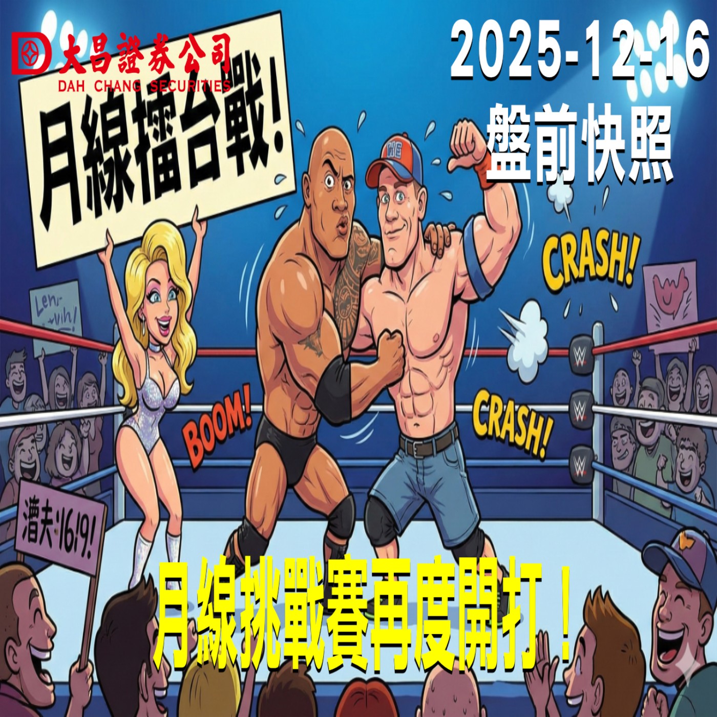【大昌證券】2025年12月16日 盤前快照: 月線挑戰賽再度開打！ episode artwork