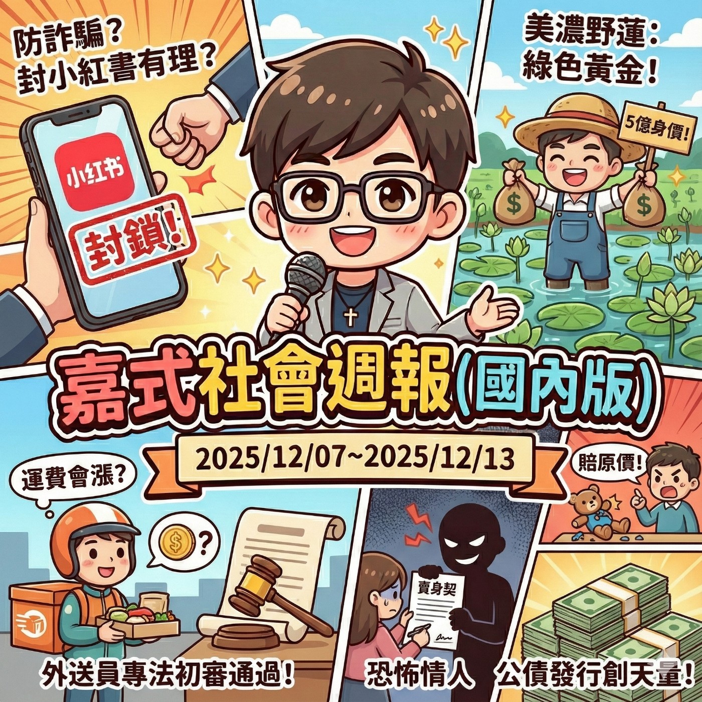 【社會週報】國內版：20251207~20251213 episode artwork