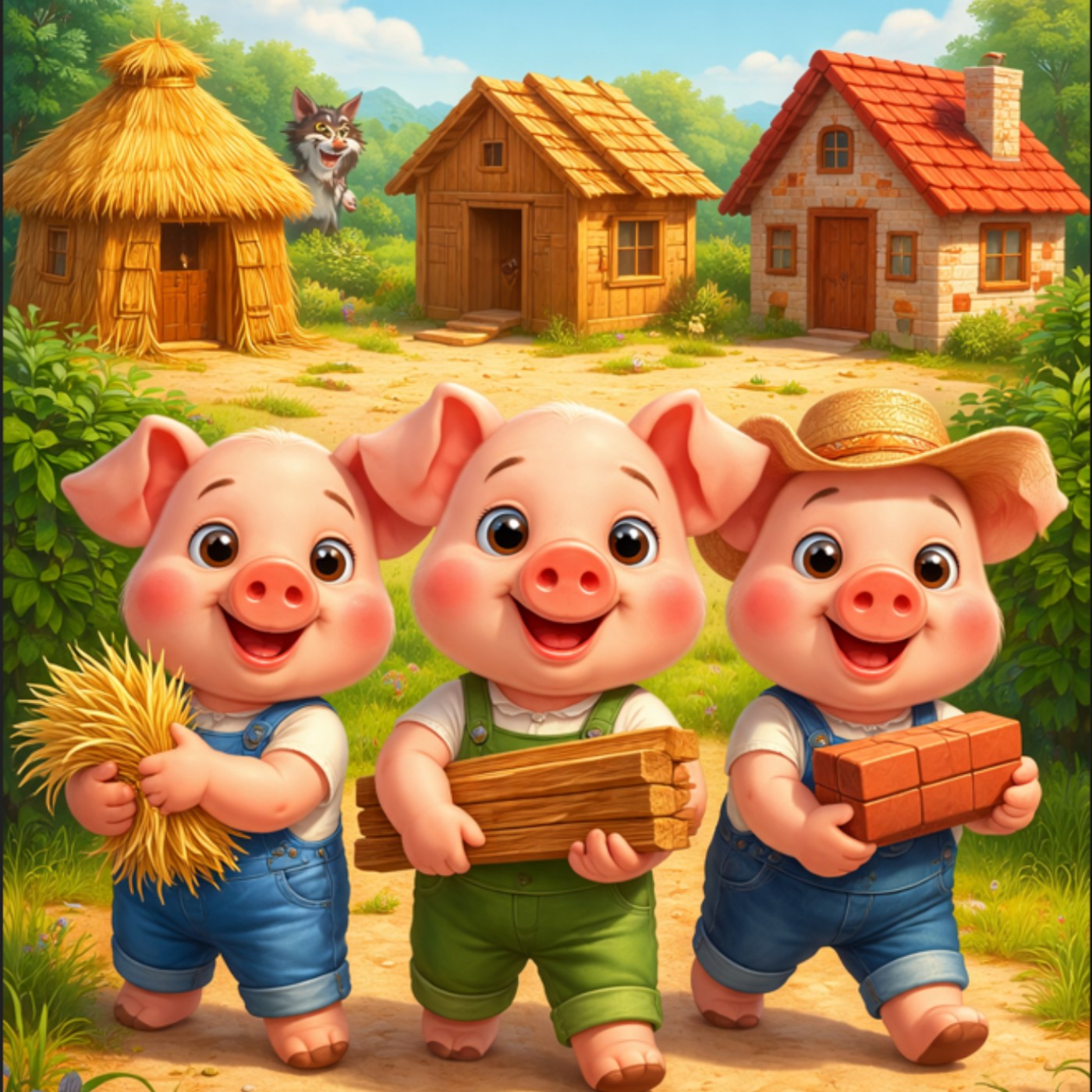 EP.1 三隻小豬 - 台語童話故事 (The Three Little Pigs) episode artwork