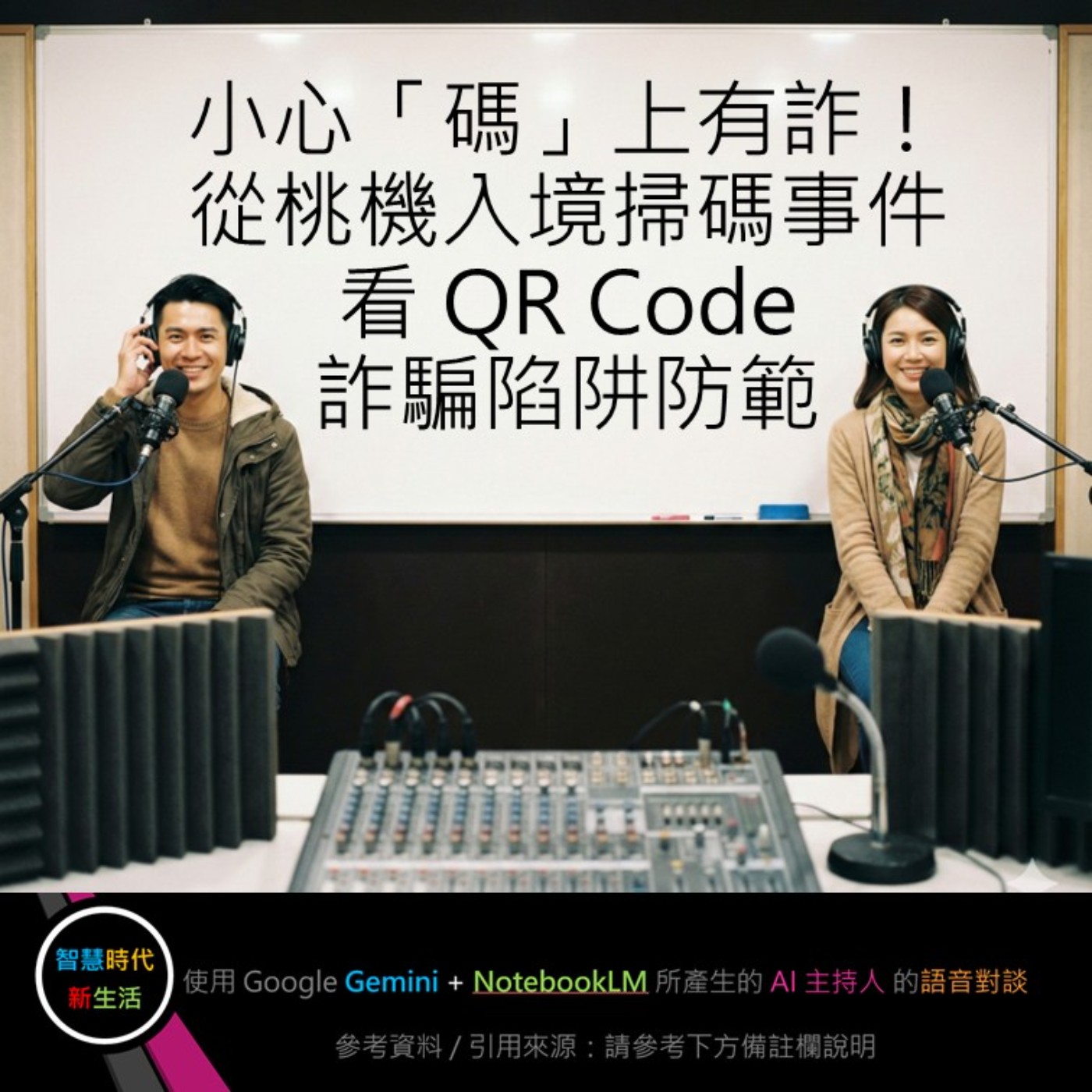 EP.238 [ Podcast ] 小心「碼」上有詐！從桃機入境掃碼事件，看 QR Code 詐騙陷阱防範 episode artwork