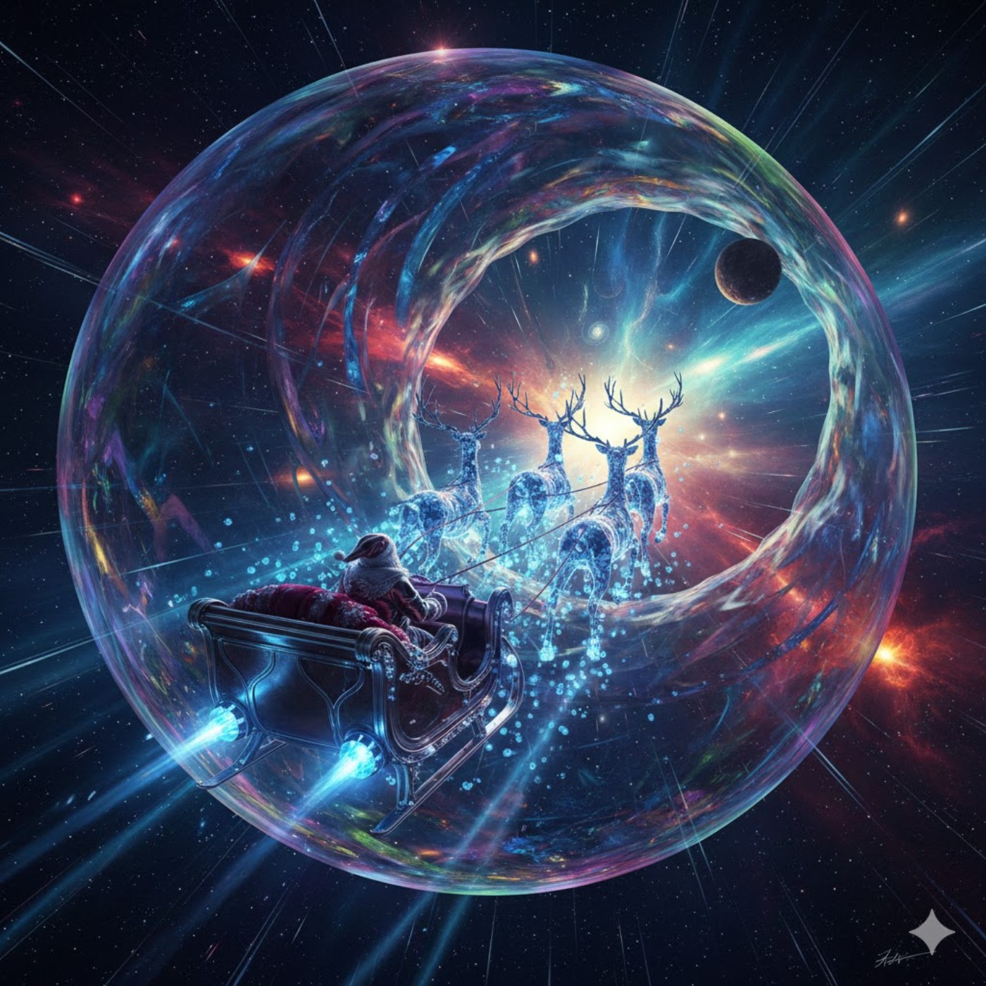 〈VP.1｜聖誕老人信徒勿聽｜聖誕老人的極速傳說：是溫馨童話，還是地獄級的高能物理實驗？〉 封面