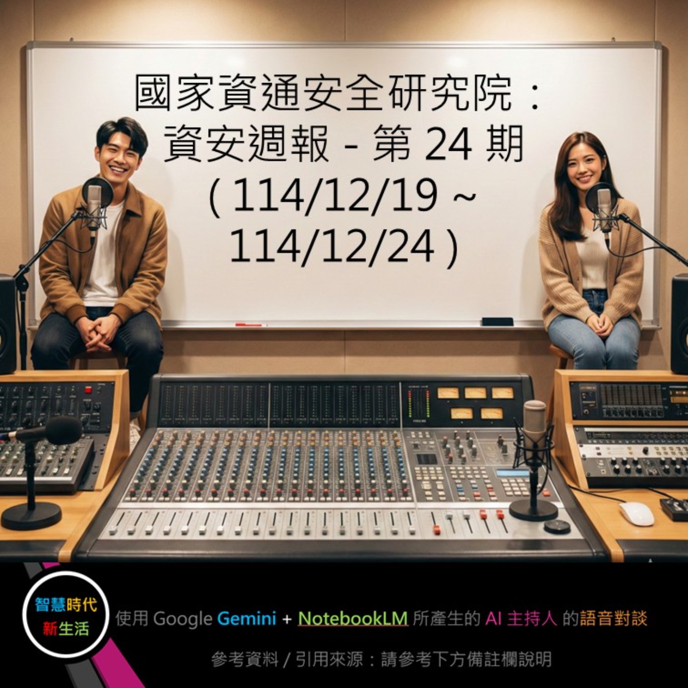 EP.234 [ Podcast ] 國家資通安全研究院：資安週報 - 第 24 期 (114/12/19 ~ 114/12/24) episode artwork