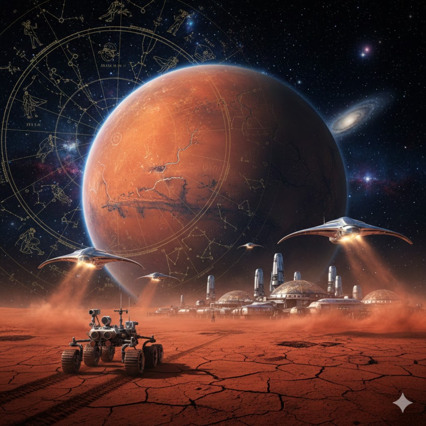 〈SP.14｜星星特輯｜燃燒的紅色戰神：火星「運河」烏龍與登陸大冒險！〉 封面