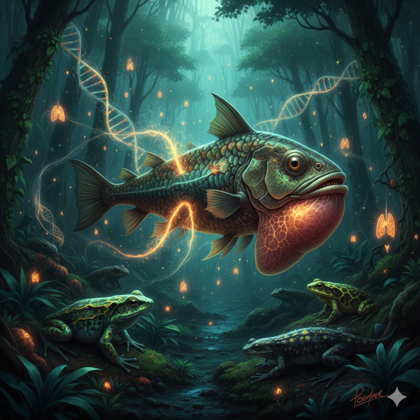 〈EP.185｜【登陸大冒險】從魚變青蛙？揭開兩棲家族的隱密黑科技！〉 封面