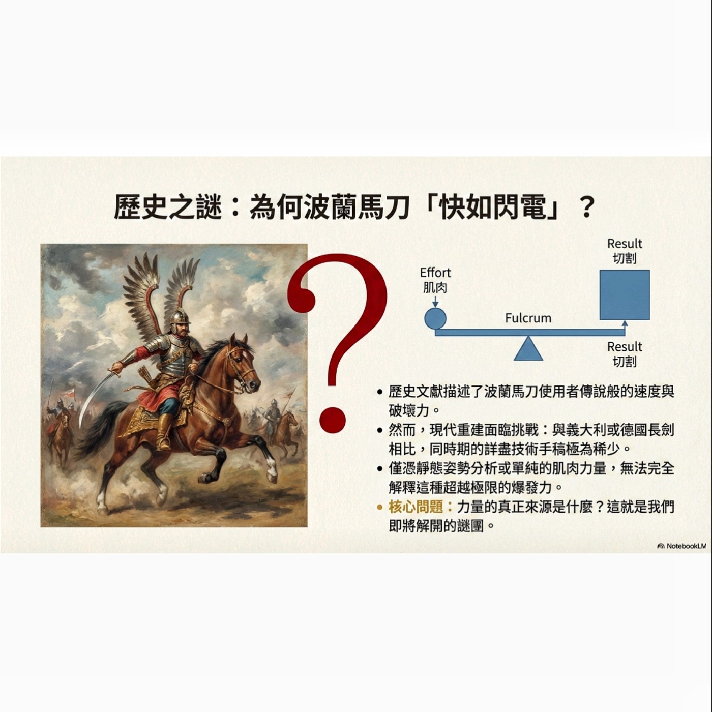 力量是筋膜彈射術_波蘭馬刀的應用術 episode artwork