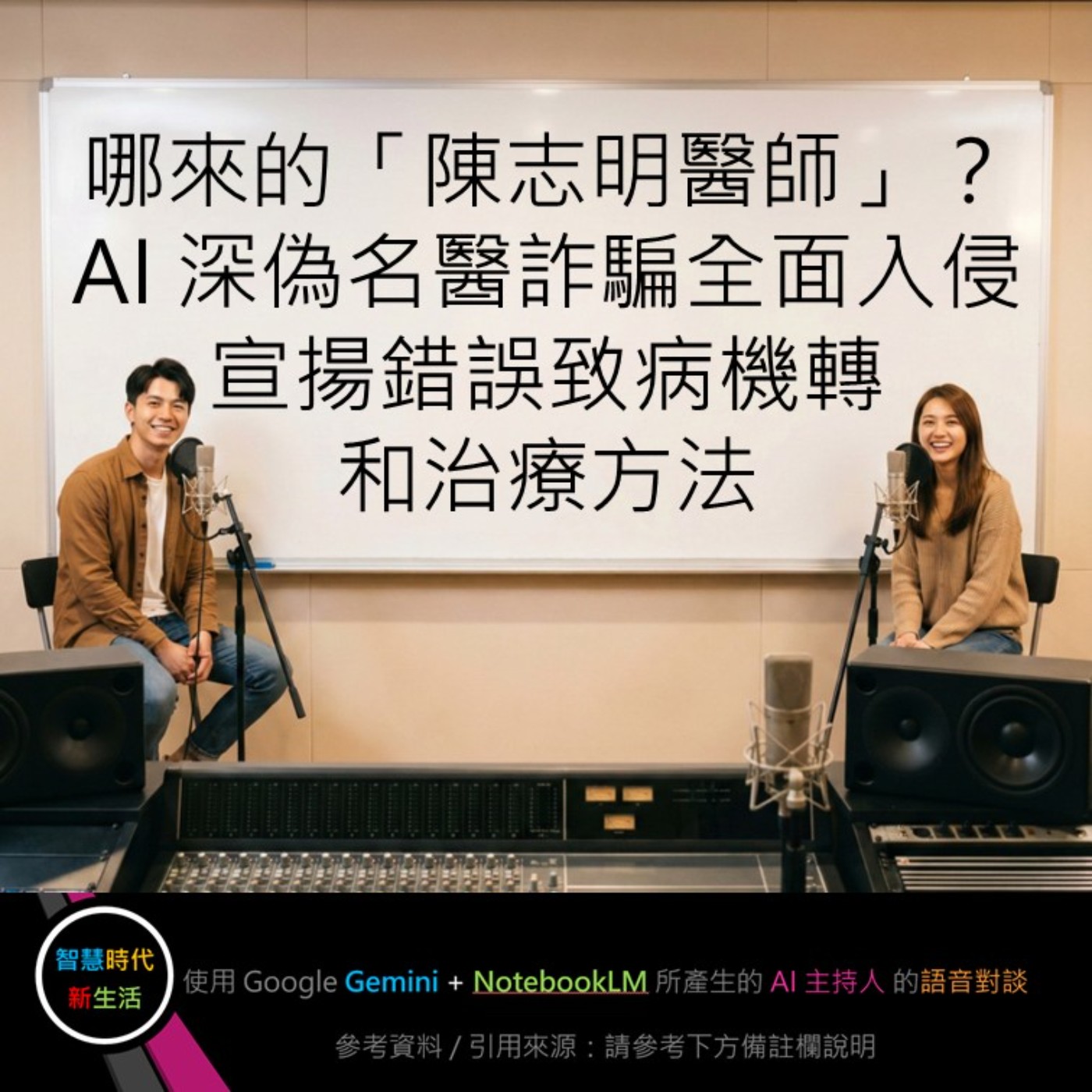 EP.247 [ Podcast ] 哪來的「陳志明醫師」？AI 深偽名醫詐騙全面入侵，宣揚錯誤致病機轉和治療方法 episode artwork