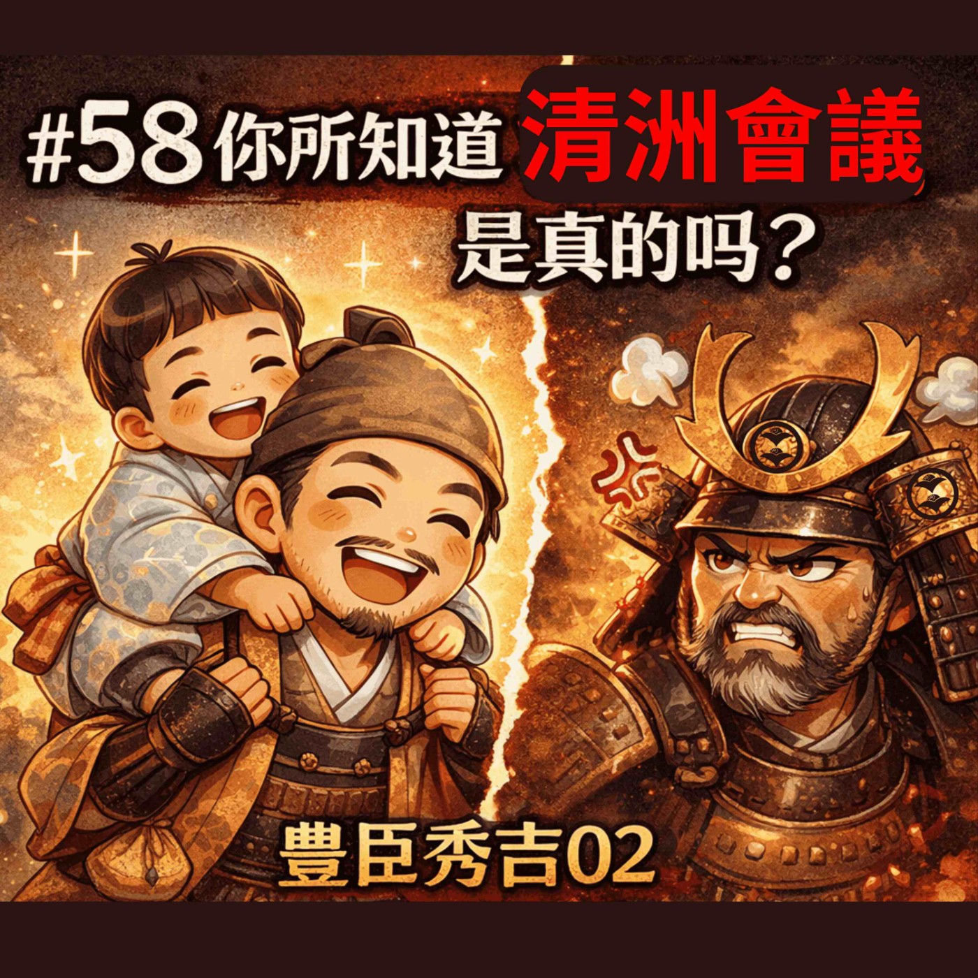 #58 你所知道的清洲會議,是真的嗎?|豐臣秀吉02 episode artwork