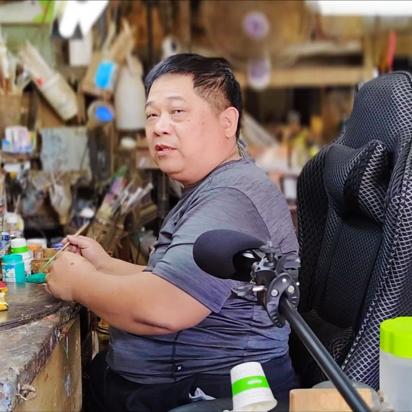 神像雕刻、賴文彬 專訪（屏東縣－潮州鎮、永春佛店）