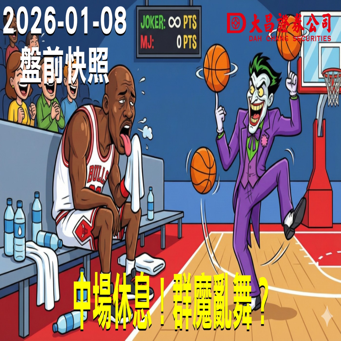 【大昌證券】2026年01月08日 盤前快照: 中場休息！群魔亂舞？ episode artwork