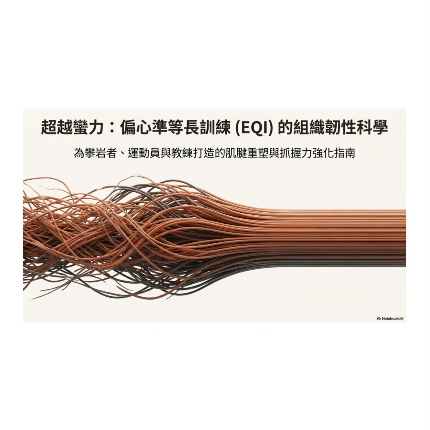 🧗偏心準等長訓練（EQI）在手指與手腕強化中的應用 episode artwork