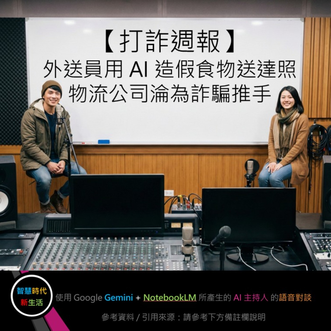 EP.250 [ Podcast ] 【打詐週報】外送員用 AI 造假「食物送達照」/ 物流公司淪為詐騙推手 episode artwork