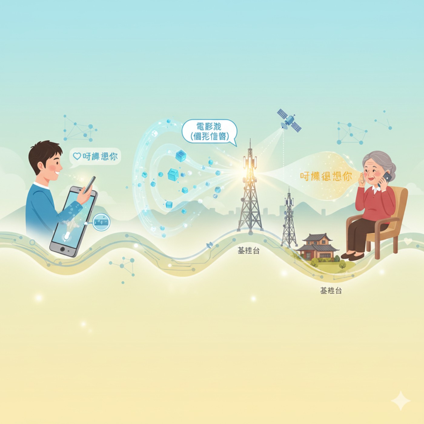 生活系列 | 手機怎麼傳聲音給你阿嬤