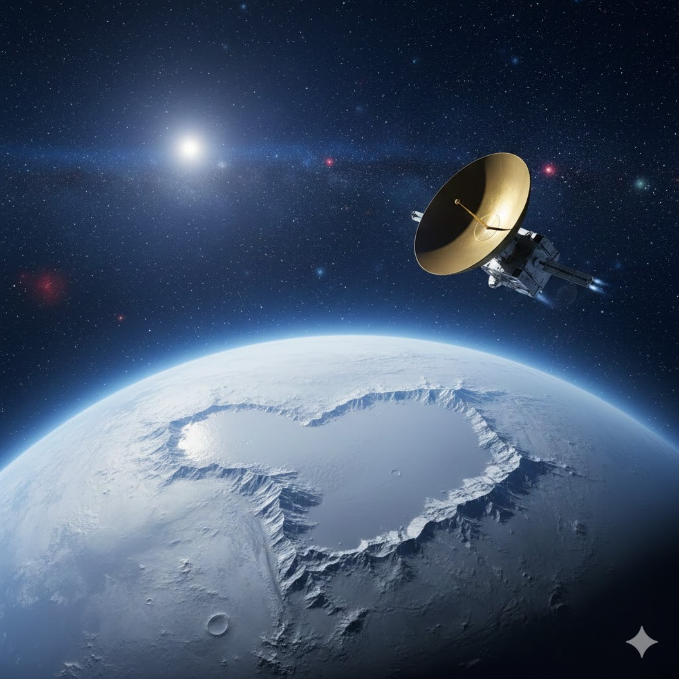 〈SP.23｜宇宙特輯｜【冥王星大冒險】從邊疆孤兒到冰封奇蹟：那顆會跳動的「氮冰之心」〉 封面