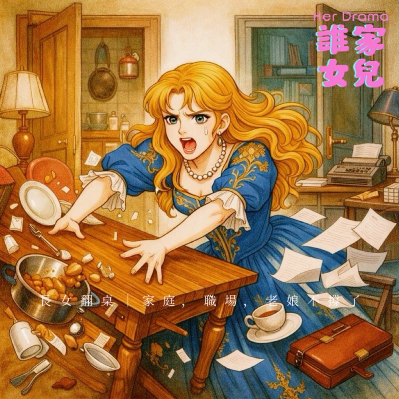 EP.33 長女翻桌｜家庭，職場，老娘不撐了（feat.占卜師 Claudia） episode artwork