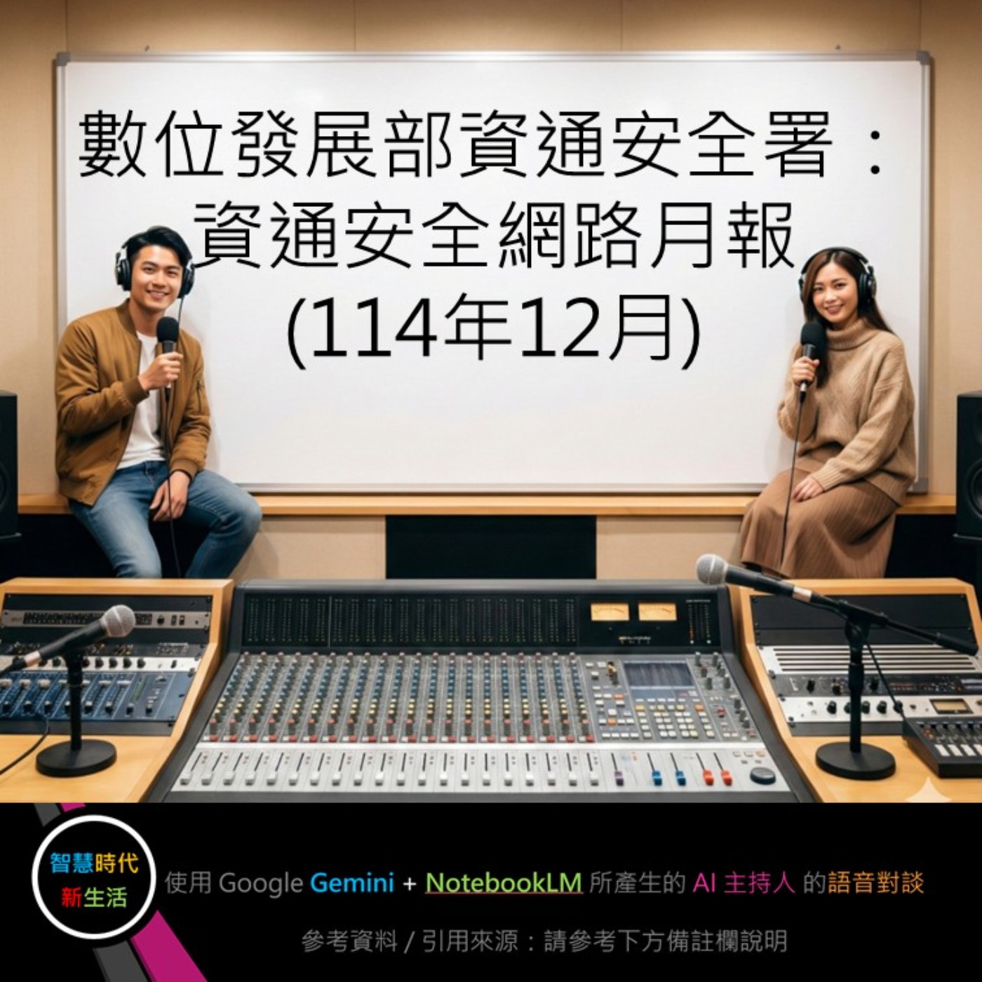 EP.254 [ Podcast ] 數位發展部資通安全署：資通安全網路月報 (114年12月) episode artwork