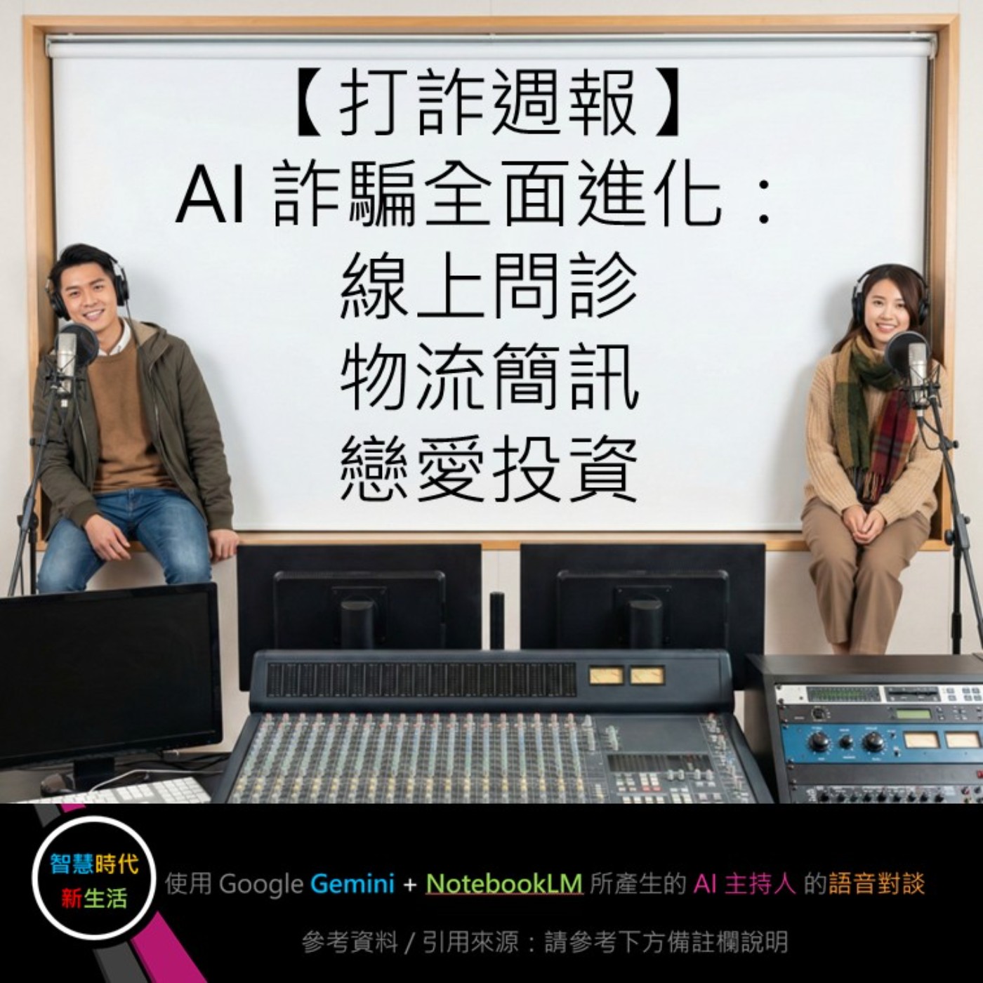 EP.257 [ Podcast ] 【打詐週報】AI 詐騙全面進化：線上問診、物流簡訊、戀愛投資 episode artwork