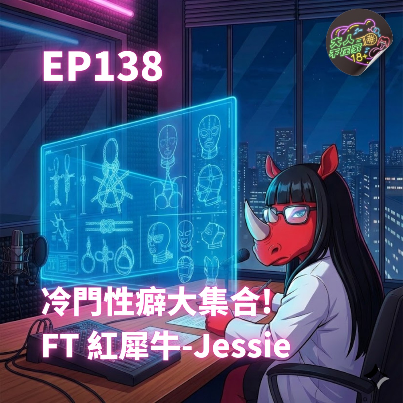 EP138.冷門性癖大集合! FT 紅犀牛-Jessie episode artwork