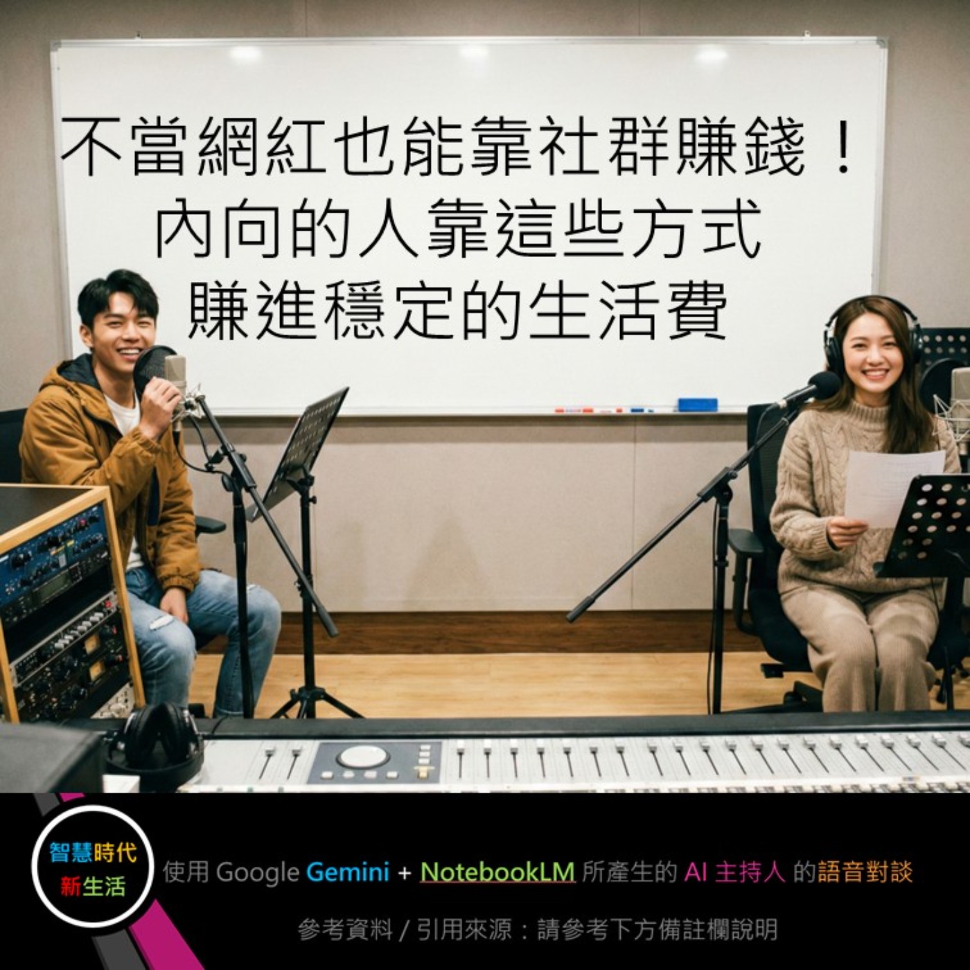 EP.266 [ Podcast ] 不當網紅也能靠社群賺錢！內向的人靠這些方式，賺進穩定的生活費 episode artwork