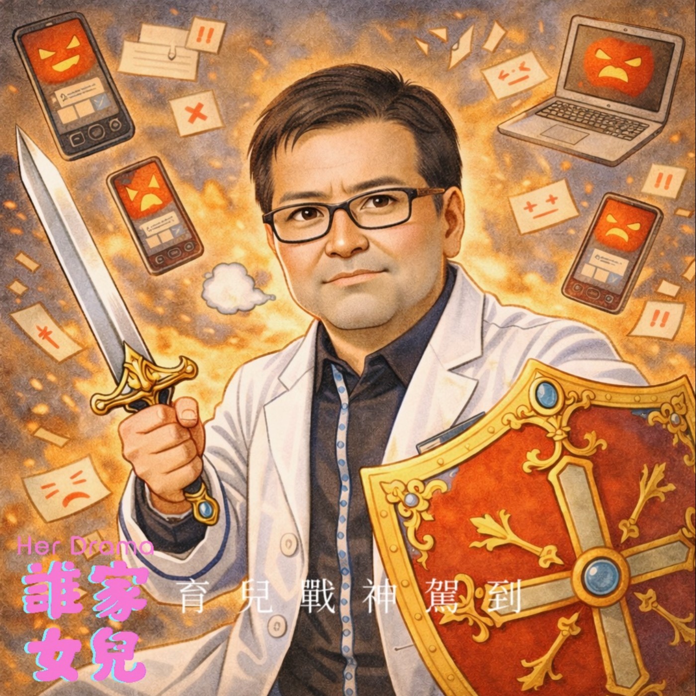 EP.34 育兒戰神駕到｜與厭童派全面開火 (feat. 醫師蘇怡寧) episode artwork
