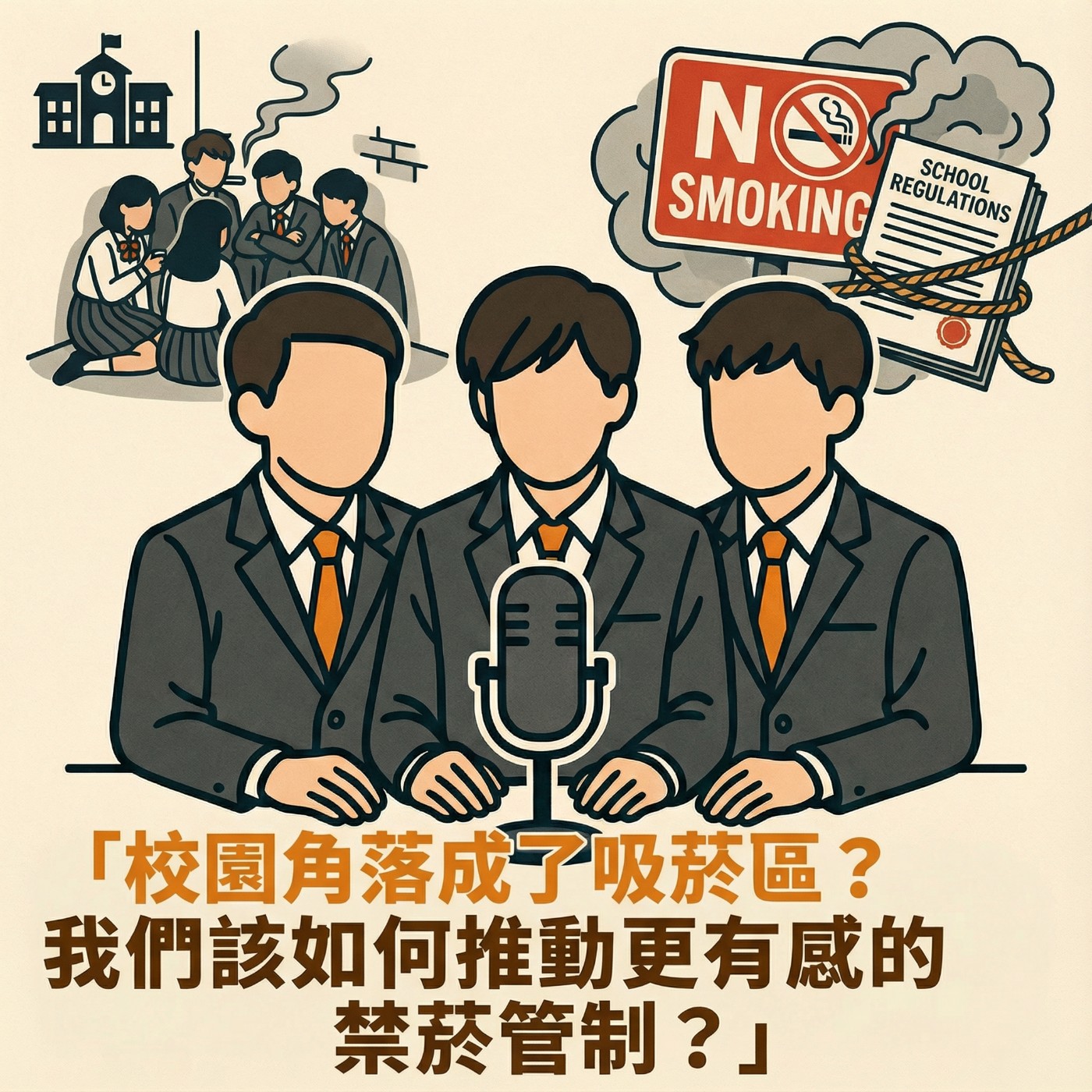 您是否同意菸品應消失在校園中? episode artwork