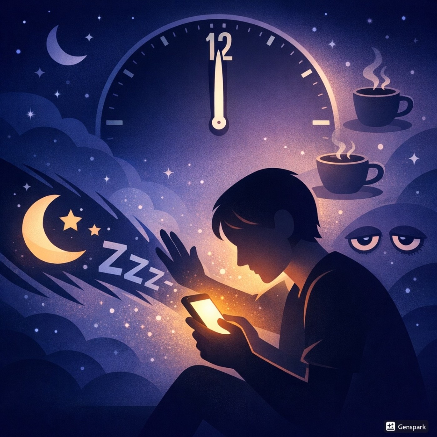 明明很累卻捨不得睡？原來這叫「報復性熬夜」！我熬的不是夜，是自由!!!! 白天的時間是老闆的，晚上的時間才是自己的？代價可能是你的腦細胞 episode artwork