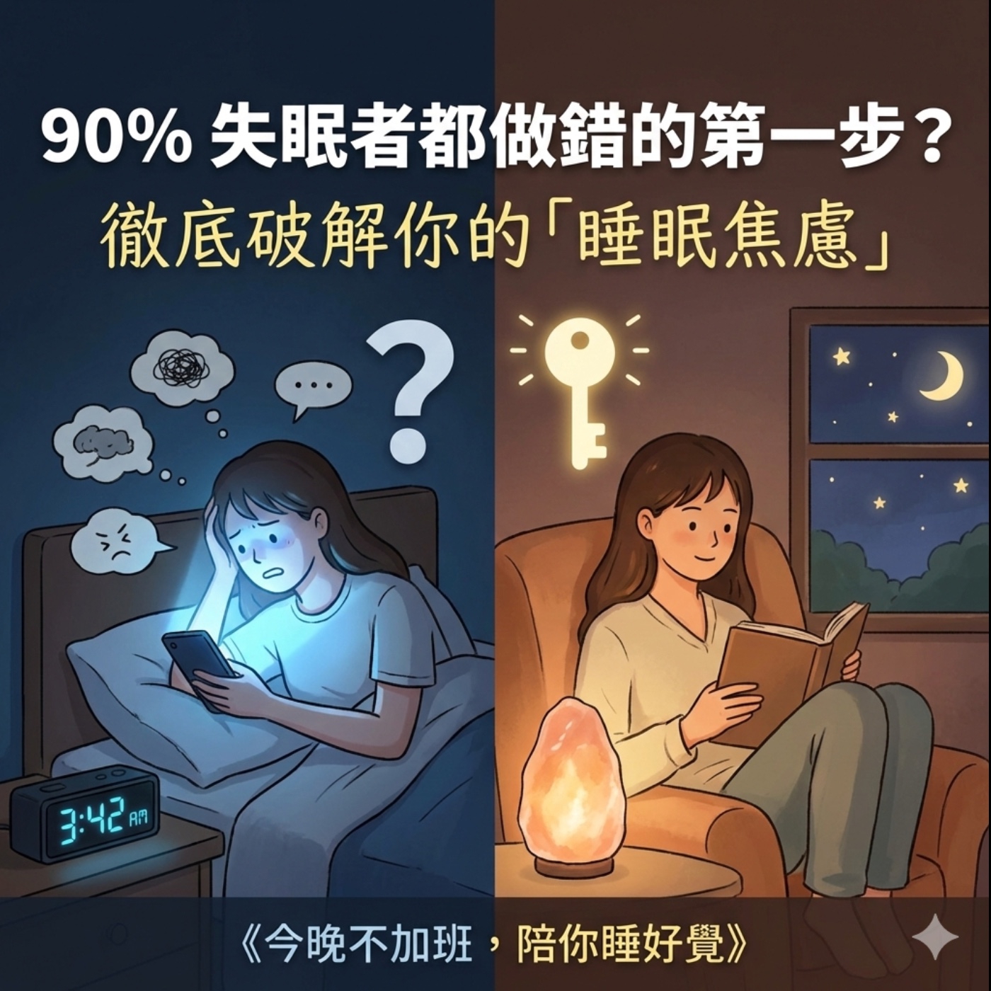 EP7 失眠者90% 都做錯的第一步?徹底破解你的「睡眠焦慮」 episode artwork