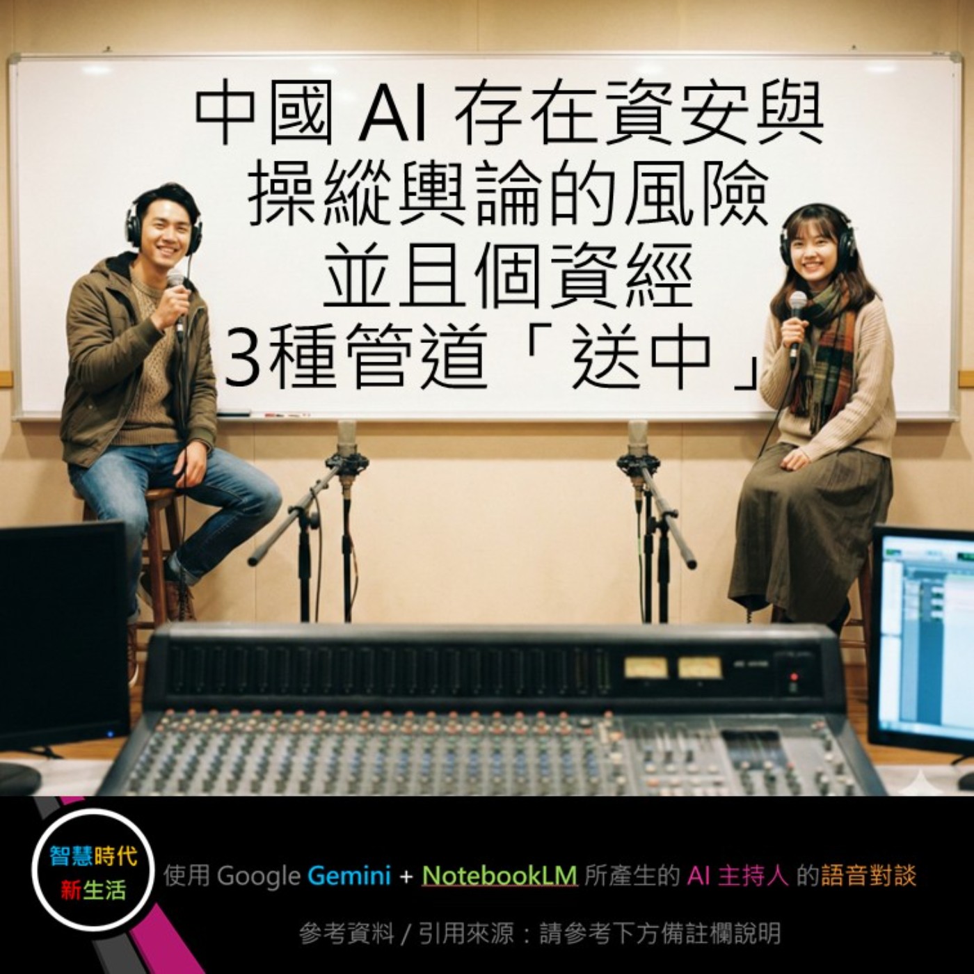 EP.272 [ Podcast ] 中國 AI 存在資安與操縱輿論的風險，並且個資經3種管道「送中」 episode artwork
