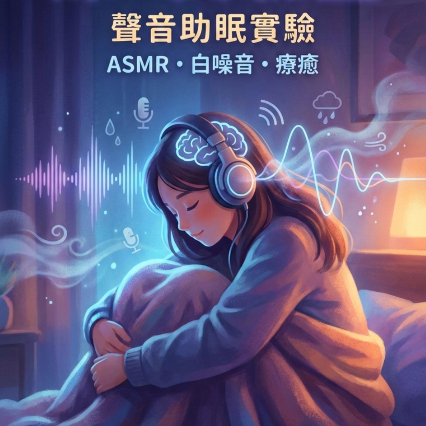 EP8 今晚,我不想一個人安靜:ASMR與聲音陪伴的溫柔科學 episode artwork