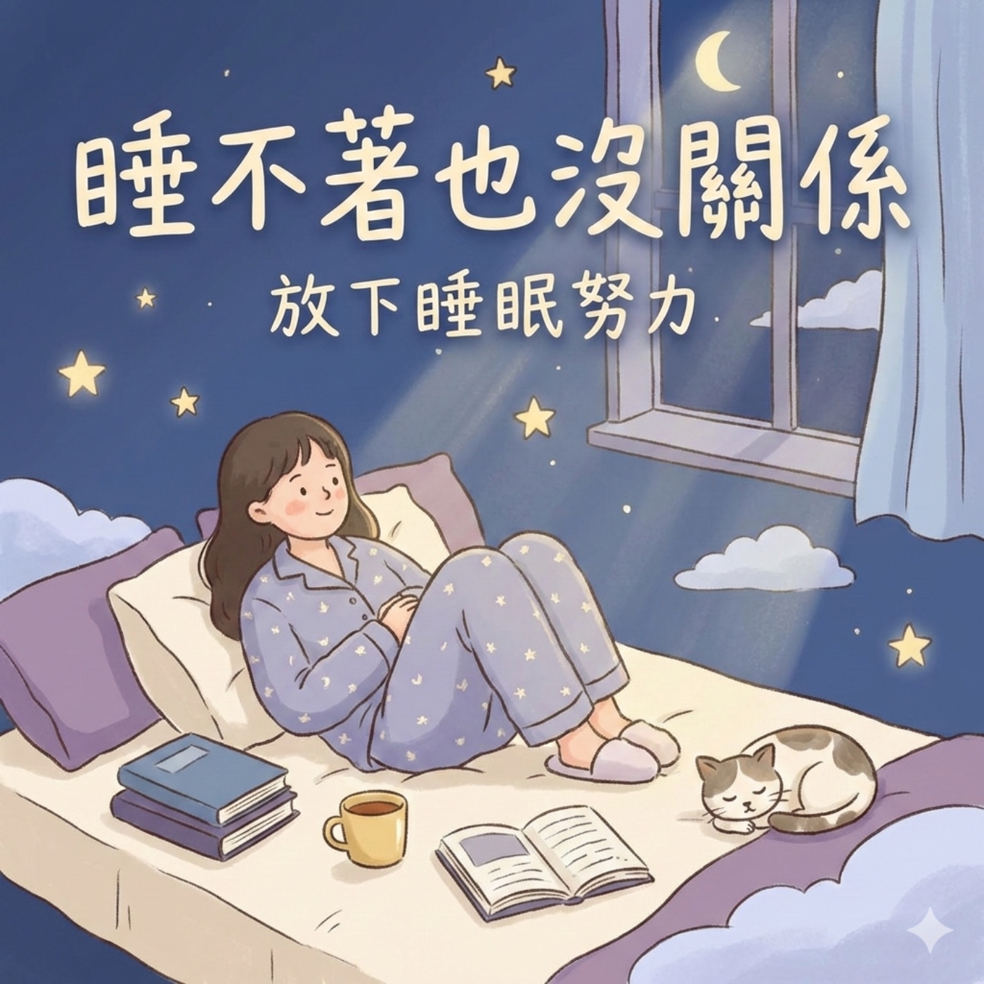 EP13 【失眠救星】為什麼越想睡越清醒?心理學導師陪你熬過凌晨三點:科學拆解「過度覺醒」,重拾與床的親密感 episode artwork