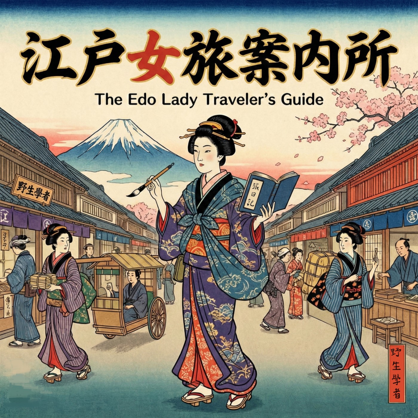 【江戶女旅案內所】The Edo Lady Traveler's Guide cover art